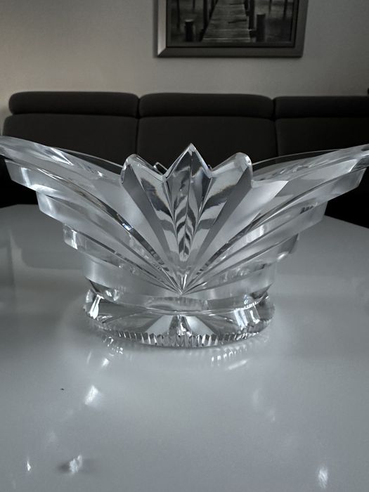 Duża patera żardiniera huta Niemen?