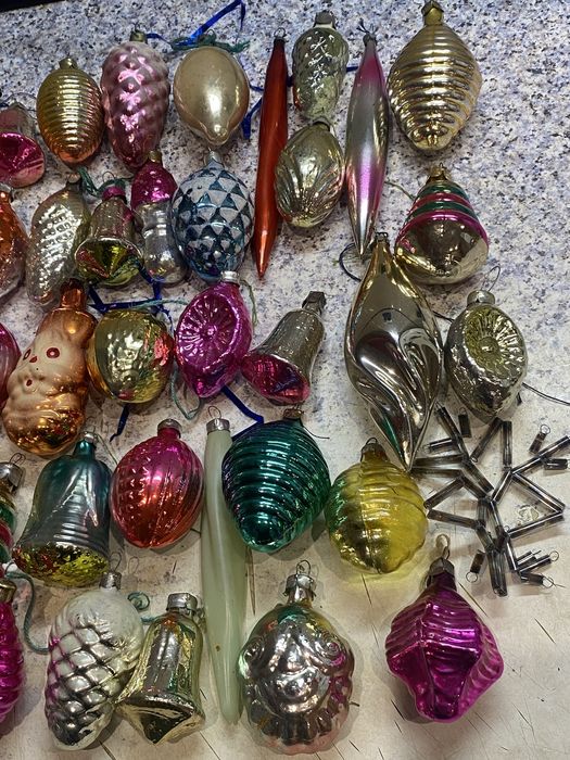 Игрушки елочные из СССР