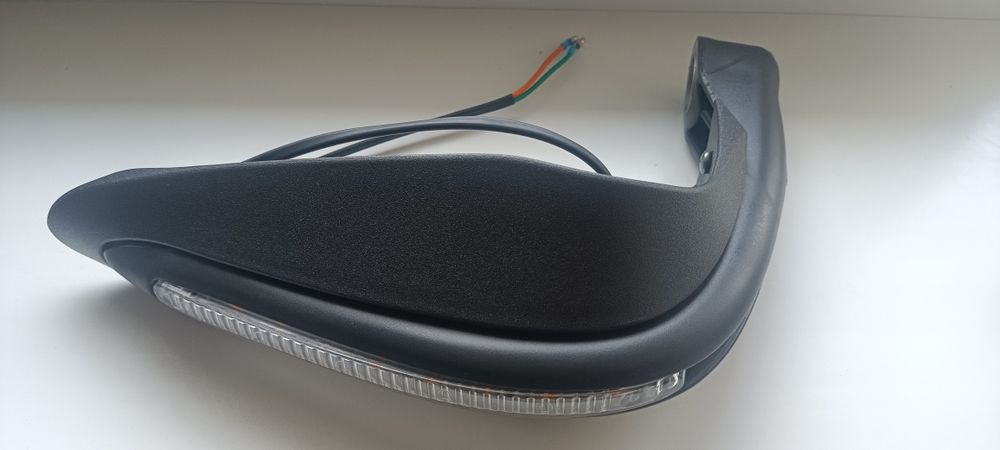 Мото-зеркала и защита рук с Led подсветкой