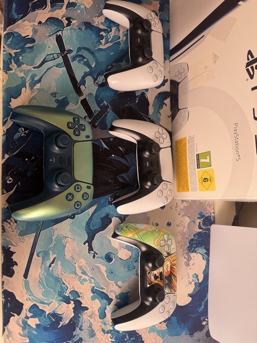 PS5 Slim 1TB +4 comandos