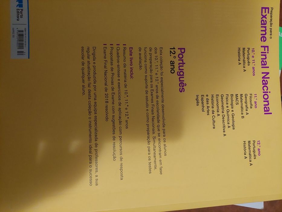 Livro de exames português 12.ano