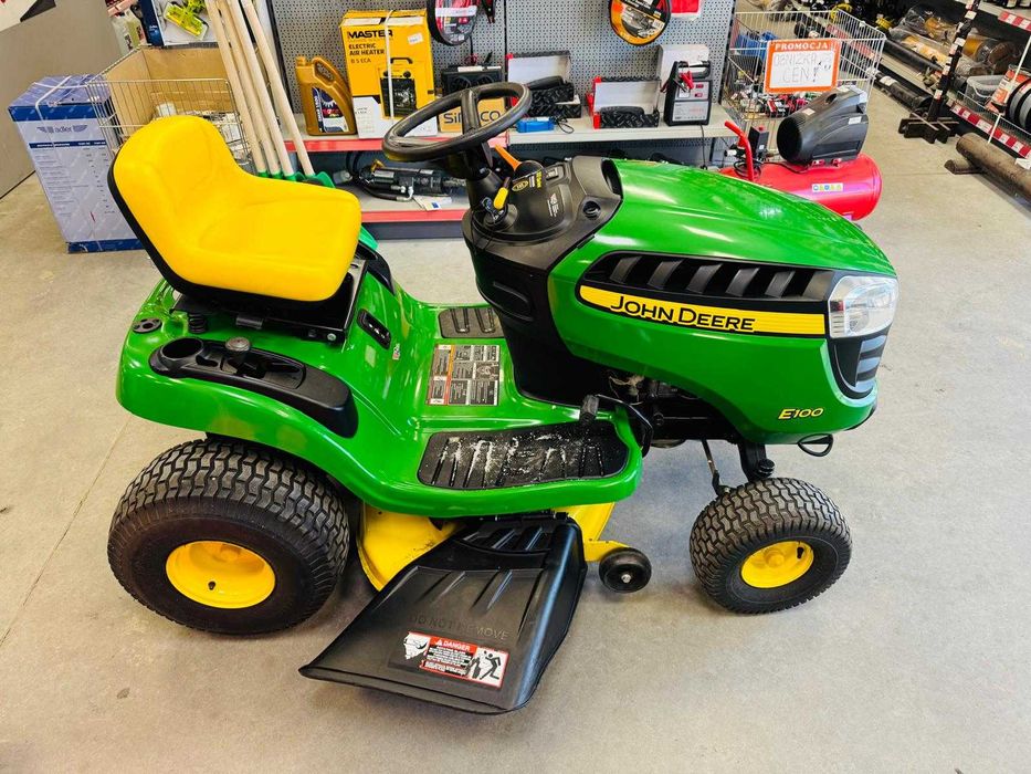 Traktorek Kosiarka John Deere E100 Briggs&Startton z USA TYLKO 55 Godz