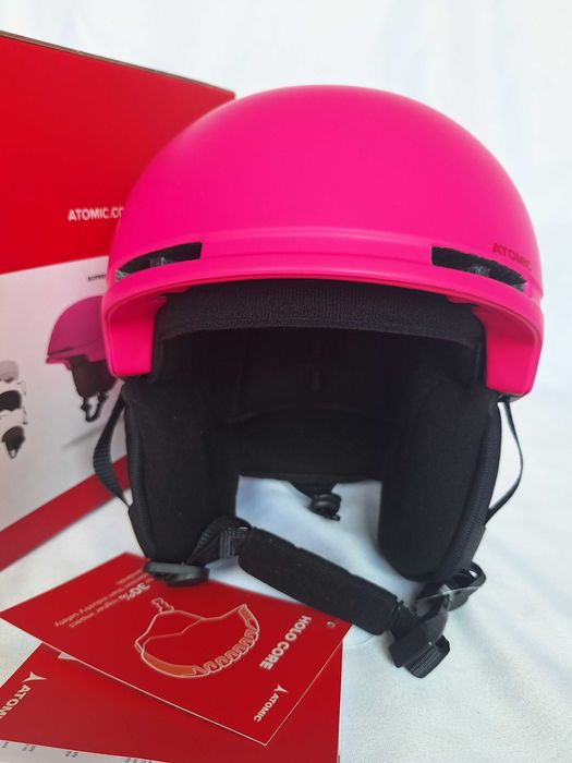 Kask narciarski juniorski Atomic Four Jr Pink XXS 46-48cm