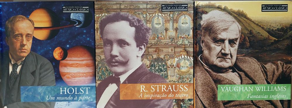 CDs da coleção Os Grandes Mestres da Música Clássica (Século XX)