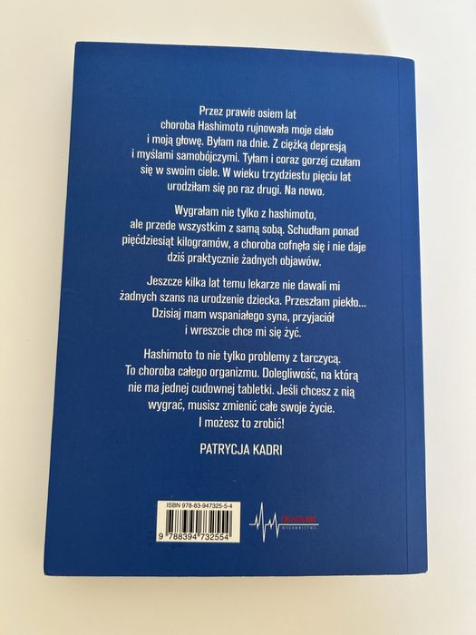Książka „Wygrałam z hashimoto”