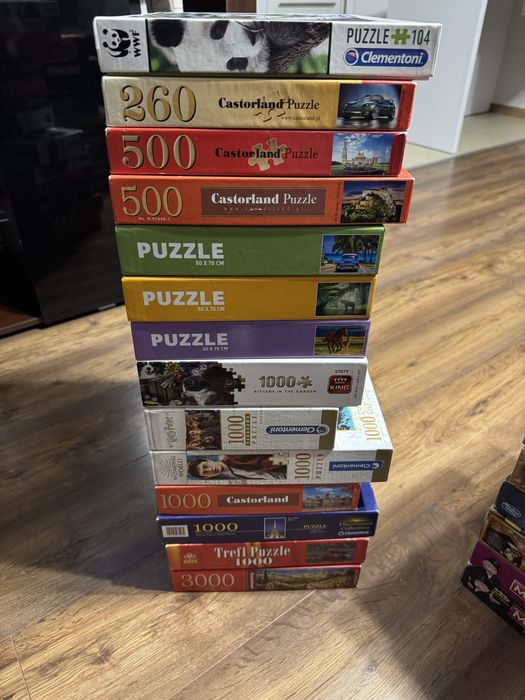 Puzzle od 260 do 3000 elementów
