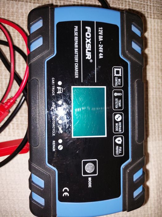 Зарядное устройство FOXUR 12V 8A - 24V 4A