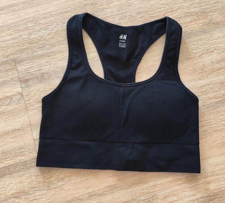 Krótki sportowy top H&M