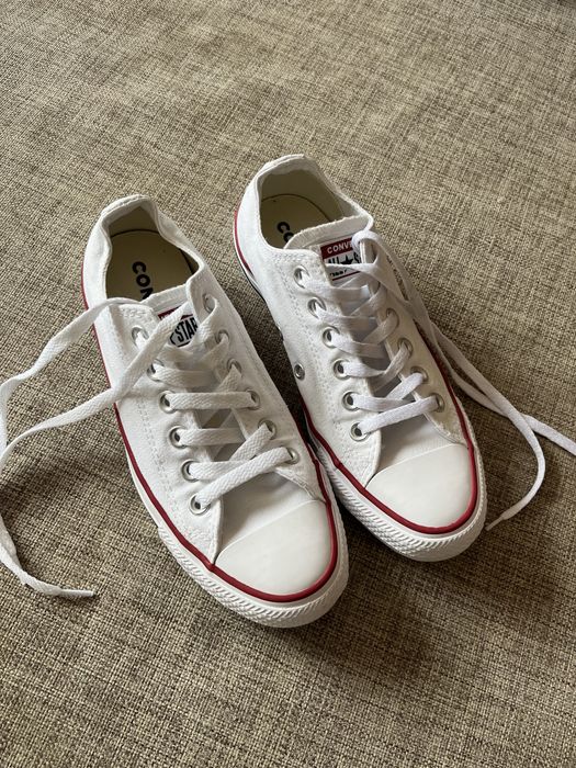 Białe Converse 37 niskie trampki Chuck Taylor All Star Ox