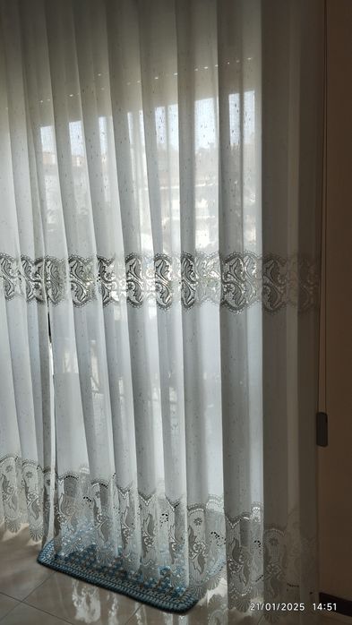 Cortinados com varão