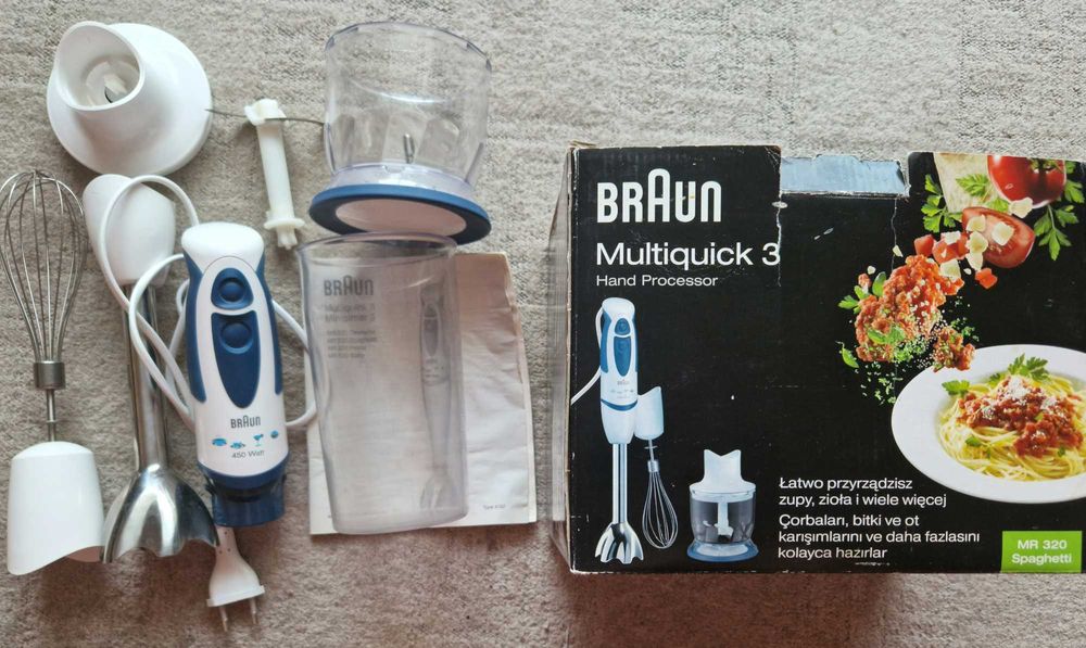 Блендер Braun MR 320 spaghetti multiquick 3