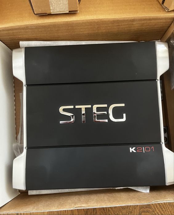 Професійний автозвук. Автопідсилювач STEG K2/01.