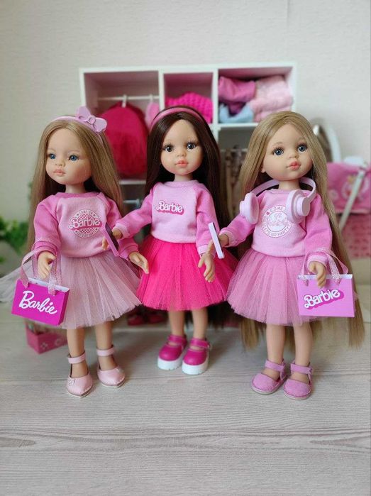 Лялька Маніка, Карла, Керол у костюмі Барбі Paola Reina, 32 см