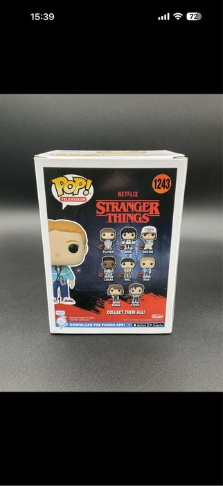 Funko Pop Television Netflix Stranger Things Max 1243 с протектором