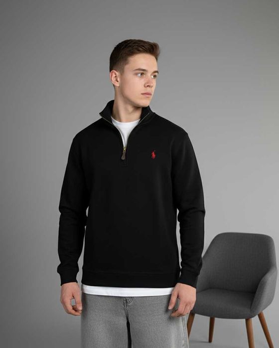 Зіп світшот Polo Ralph Lauren/ 1/3 zip кофта на замку поло ральф