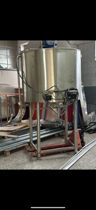 Kocioł pasteryzator 1000 l z płaszczem wodnym