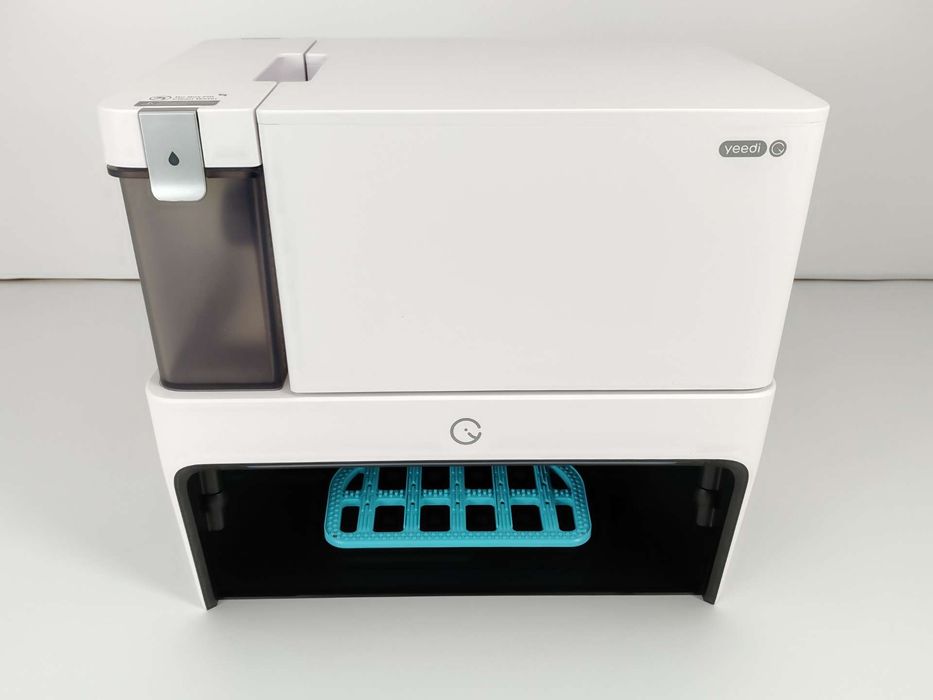 Yeedi Cube robot odkurzający z funkcją wycierania, stacja odsysająca