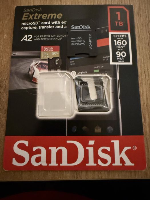 Karta pamieci sandisk extreme 1tb 1000gb oryginalna