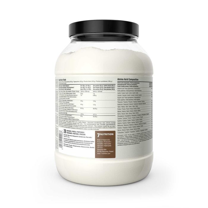 7Nutrition Whey Isolate 1kg Izolat Białka WPI Białko Czekolada +SHAKER