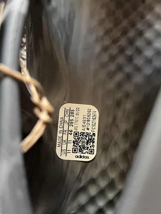 Adidas Yeezy Foam RNNR MX Granite 46