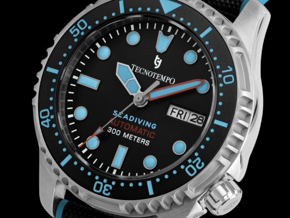 Relogio tecnotempo - Diver 300 MT. WR "Seadiving Limited Edition”.