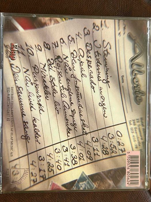 Alberte- Den Forsvundne Skat - CD - stan EX! (rare)