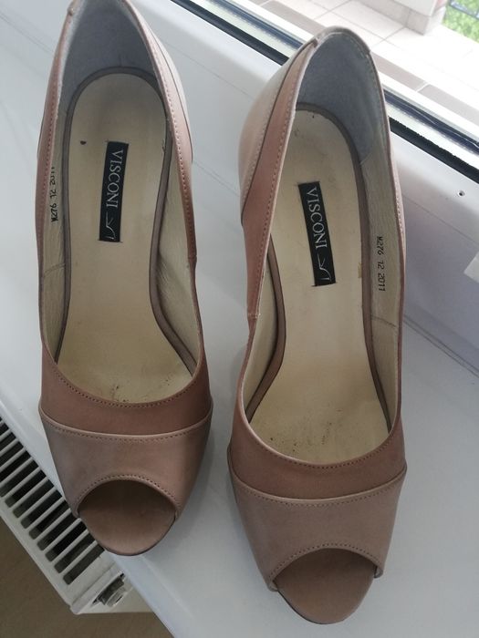 Buty platforma VISCONI 39 SKÓRA