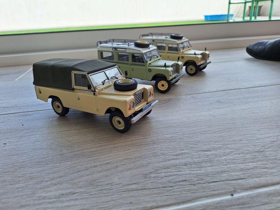 Miniatura Land rover serie 3