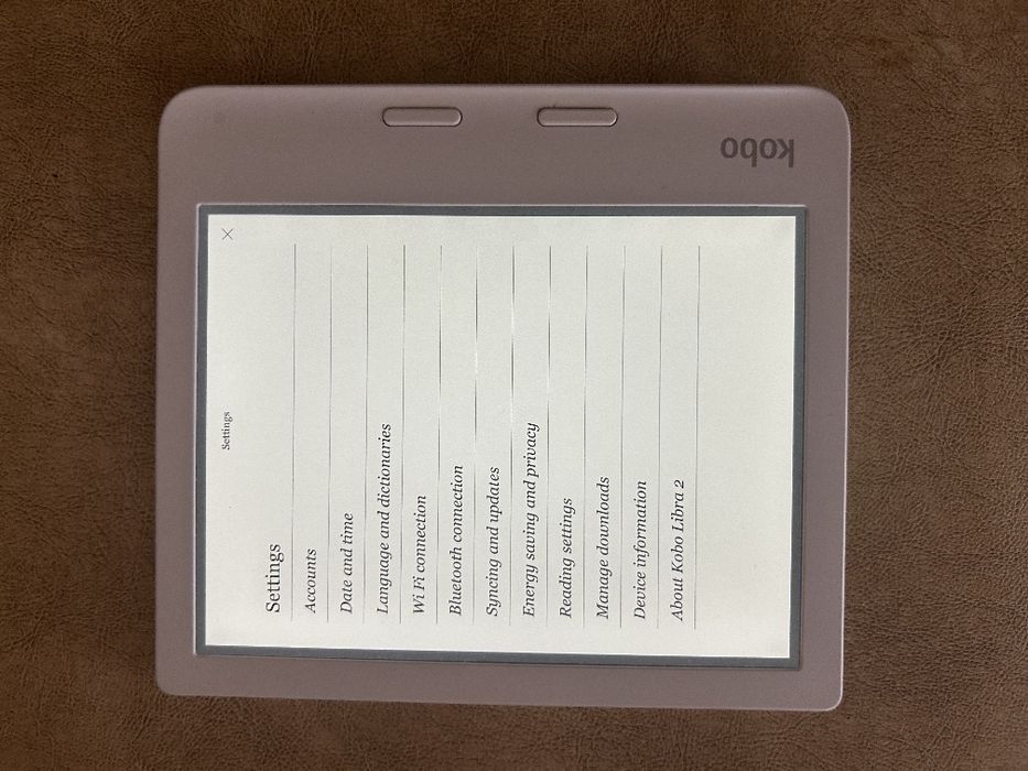 Електронна книга Kobo libra 2 ideal