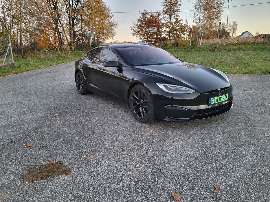 Tesla model S plaid.