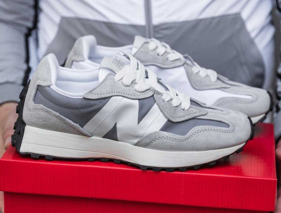 Унисекс черные кроссовки New Balance 327 кросівки нью беланс 327 NB нб
