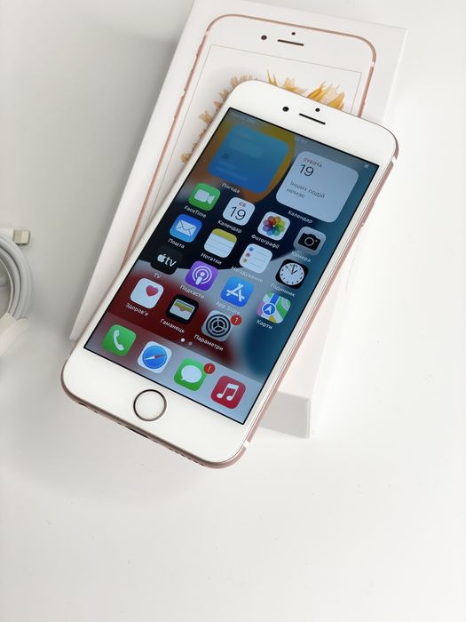 iphone 6s rose gold 100% акумулятор