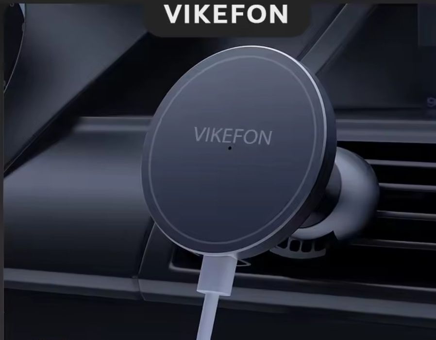 Быстрая беспроводная автомобильная зарядка. Швидка бездротова зарядка