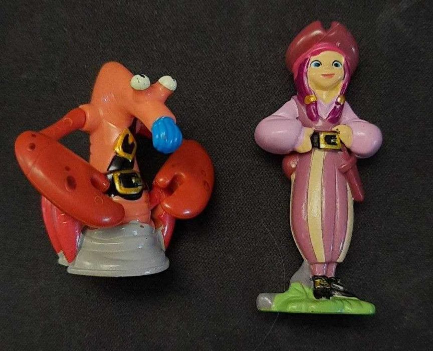 Коллекции игрушек Киндер. Капитан Врунгель, Бегемотики, Пираты