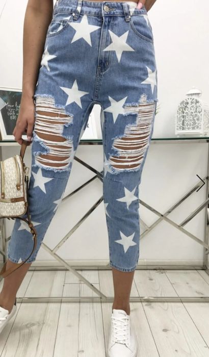 Jeansy gwiazdy jeans