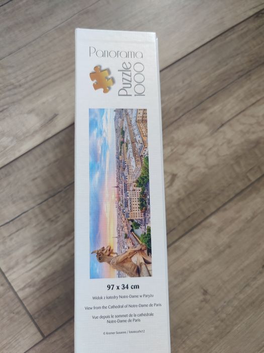 Puzzle 1000 TREFL Panorama Widok z katedry Notre-Dame w Paryżu
