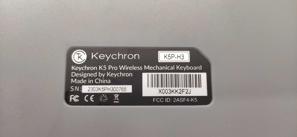 Механічна клавіатура Keychron K5 PRO RGB Hot-swap