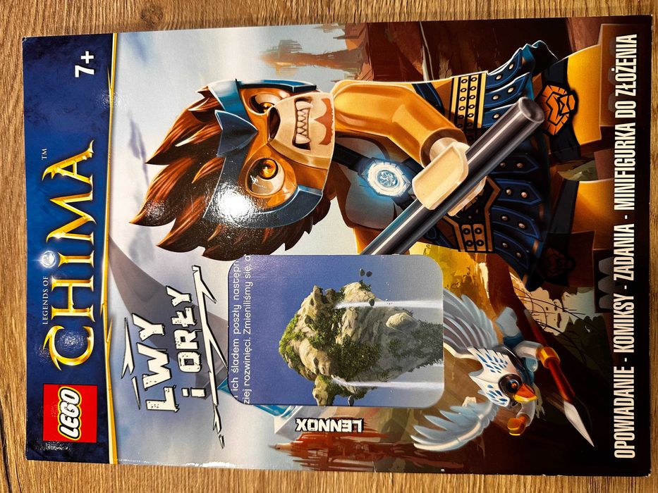 Gazetki Lego Chima 5 szt. i Lego Batman (bez figurek)
