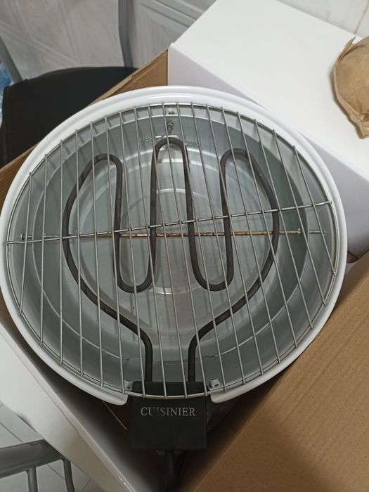 Grelhador eléctrico sem fumo