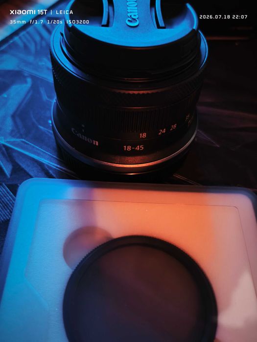 Kit Canon EOS R50 + 2 Objetivas (18-45mm e 55-210mm) + Cage + Bateria Extra,CX original