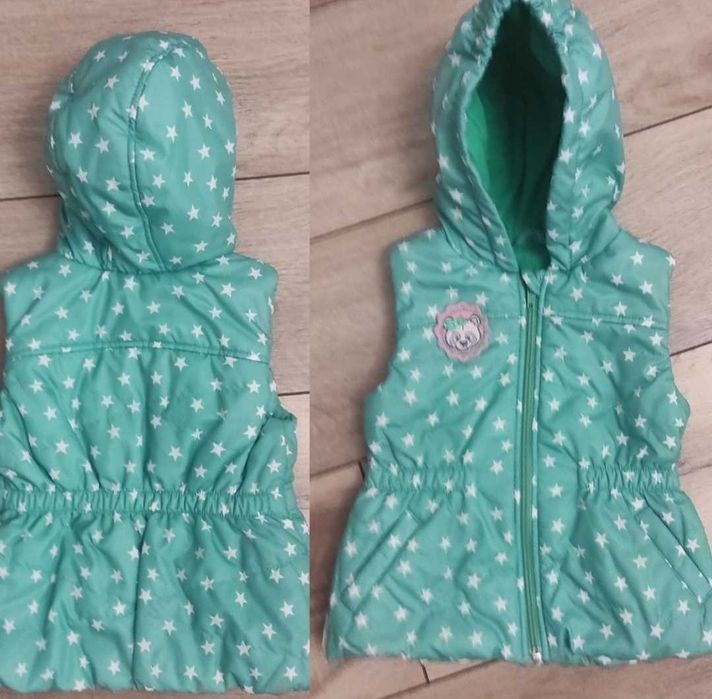Дитяча зимова курточка Mango. Жилетка Бембі. Чоловічок Carters