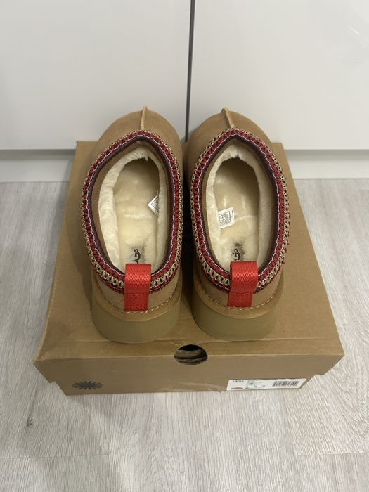 Buty Ugg tazz brązowe na platformie