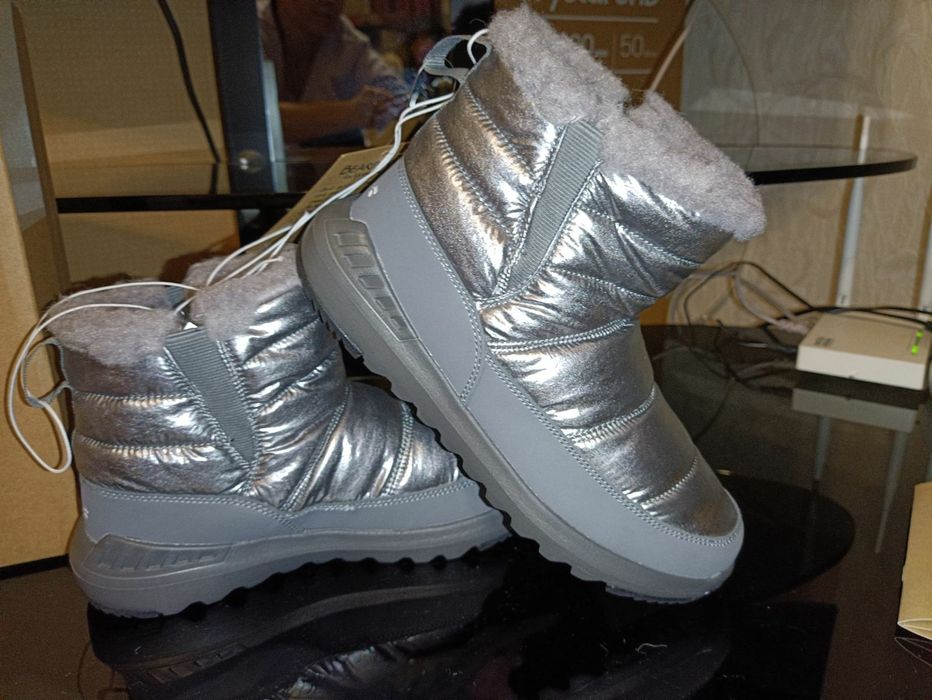 Новые сапоги зимние дутики ф.Bearpaw Америка, р.35, стелька 22,5 см