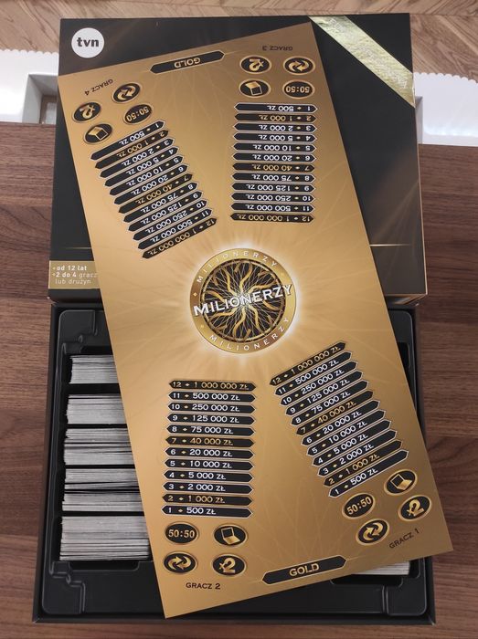 Gra planszowa milionerzy Gold edition