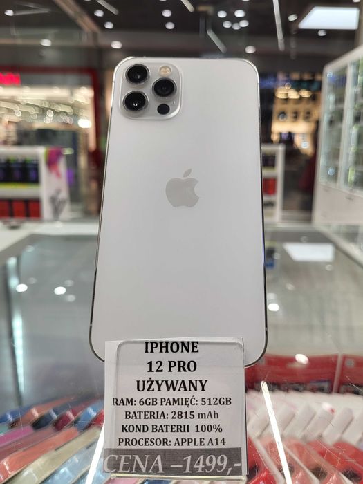 Iphone 12 Pro 512GB Bat 100% Telakces Felicity *Raty 0%