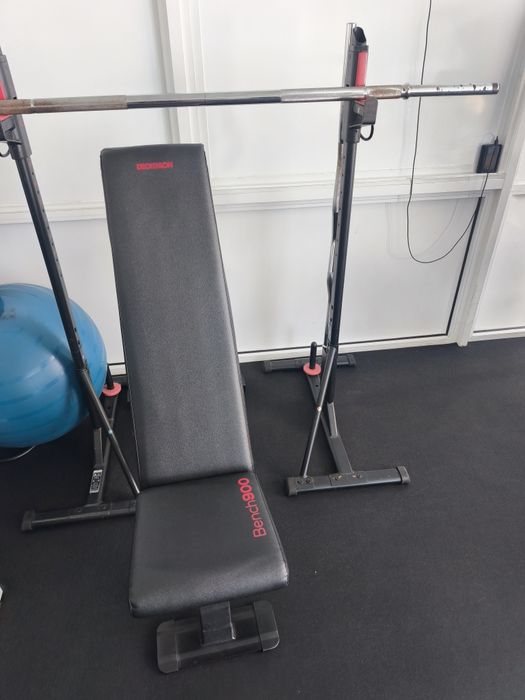 Suporte com barra+ banco