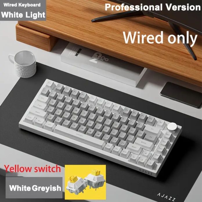 Механическая клавиатура AJAZZ с подсветкой, классическая