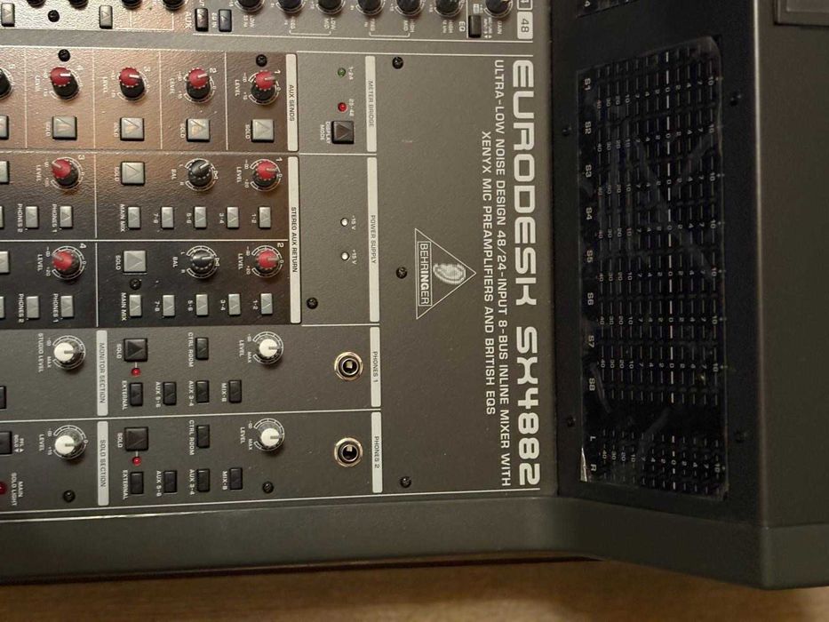 mikser analogowy eurodesk sx4882 behringer
