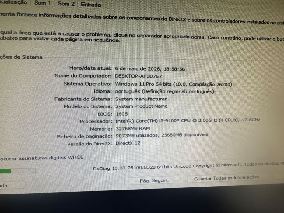 Setup completo! Tudo! 32 GbRAM!