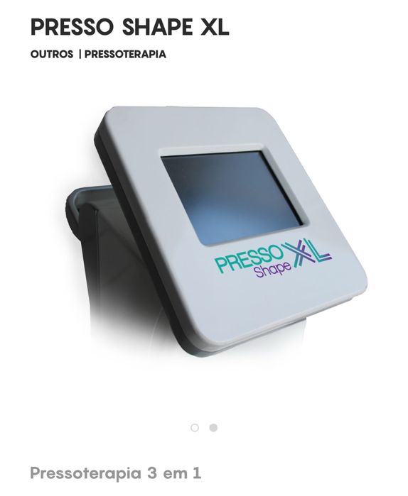 Maquina Pressoterapia 3 em 1